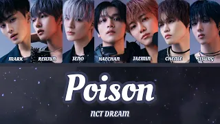 Poison (모래성) │ NCT DREAM【日本語訳 パート分け カナルビ 】