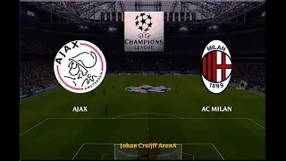 Ajax v Milan | UEFA Champions League 1996-1997 | Semi-finals | 2nd Leg | PES 2021