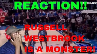 Russell Westbrook’s Most Violent Dunks of His Career REACTION!!!