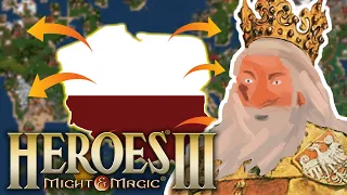 HISTORIA POLSKI, która zdobyła i uratowała CAŁY ŚWIAT! (Heroes 3)