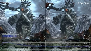 [60fps] God of War 3 Remastered: PS4 vs PS3 'Gaia' Gameplay Frame-Rate Test