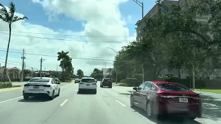 Driving From The City of Doral to Miami Beach(41st Street)