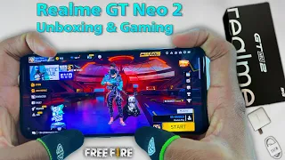 Realme gt neo 2 unboxing and gaming test free fire