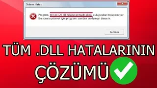 DLL Dosya Hatası Nasıl Düzeltilir (Dll Files)