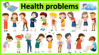 HEALTH PROBLEMS IN ENGLISH 🤕 🤒  | Improve vocabulary & pronunciation