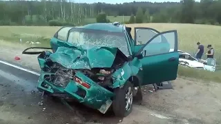 Russian Car Crash. Selection accidents for July 2019 #262