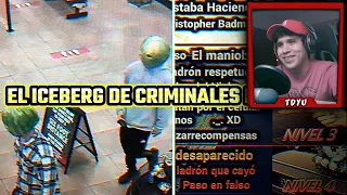 TDYU Reacciona al ICEBERG de los CRIMINALES MÁS TONTOS (A lo tonto los primeros minutos)