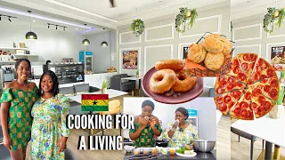 THIS GHANAIAN WOMAN LEFT CANADA TO SET UP A RESTAURANT IN GHANA | LIVING IN GHANA