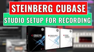 Steinberg #Cubase: How to Setup for Audio Recording  in Steinberg Cubase - OBEDIA Cubase Training
