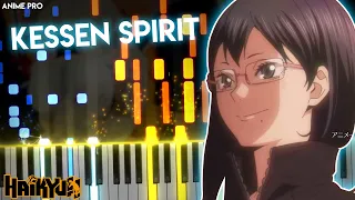 Kessen Spirit - Haikyuu!!: To the Top/Season 4 ED | CHiCO with HoneyWorks (piano)