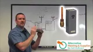 How To Connect an Outdoor Wood Boiler to Indoor Furnace Pt1