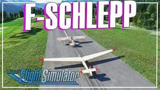 How to Flugzeugschlepp Segelflugzeug in MSFS | Flugsimulator 2020 Segelflugzeug Kinetic Assistant