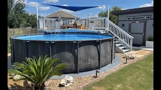 Mike's Intex Pool & Deck Update