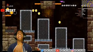 IShowSpeed Rages playing super mario... (deleted stream)