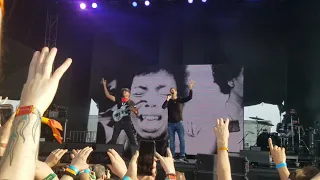 Tom Morello with Serj Tankian performing "Like a Stone" at Sonic Temple Festival 2019