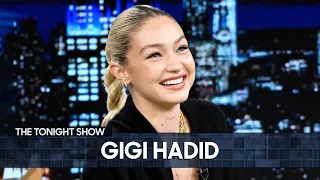 Gigi Hadid Loves Hanging Out with Karaoke Legend Serena Williams | The Tonight Show