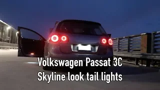 Volkswagen Passat 3C Skyline look tail lights