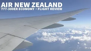 Air New Zealand 777 Economy Flight Review