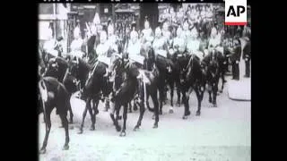 CORONATION PROCESSION - NO SOUND