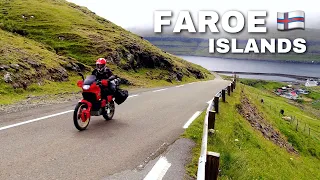 Riding Faroe Islands Solo on a Honda Dominator 650! Iceland Adventure Motorcycle Journey Ep. 20