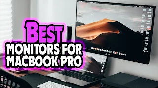 🔶Top 5: BEST Monitors For MacBook Pro In 2023 🏆 [ MacBook Pro Monitor ]