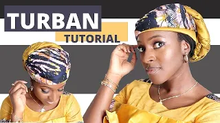 TURBAN TUTORIAL WITHOUT PINS | EID INSPIRED 2021