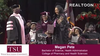 Megan Thee Stallion officially Graduates from Texas Southern University “Walks The Stage”
