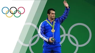 Moradi wins gold in Men's Weightlifting 94kg