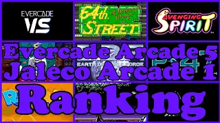 Ranking all games on the Evercade Arcade 5: Jaleco Arcade 1