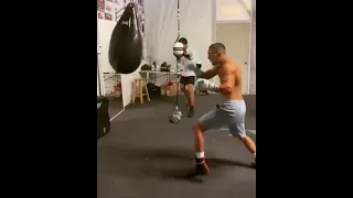 No Day off for Teofimo Lopez as he's preparing for his title defence against George Kambosos.