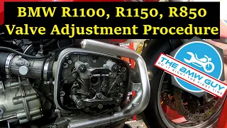 BMW R1100, R1150 & R850 Valve Adjustment Procedure