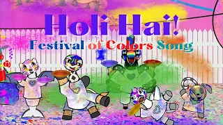 Holi Hai Song | Holi Festival of Colors | Songs for Kids