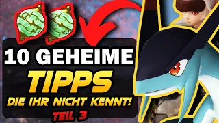 10 GEHEIME PALWORLD TIPPS UND TRICKS die ihr NICHT KENNT Deutsch Teil 3 - Anfänger Guide | Deutsch