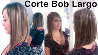 Corte de Cabello Estilo Bob Largo RAUL ROA ESTILISTA