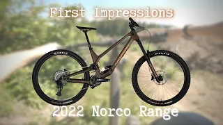 First Ride/ First Impressions on the 2022 Norco Range