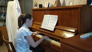 Frédéric Chopin. Étude "Aeolian Harp" no. 1 opus 25