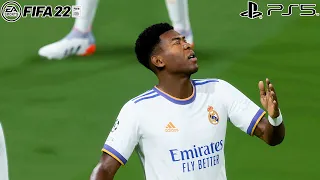 FIFA 22 PS5 - Real Madrid vs Liverpool | UEFA Champions League Semi Final 2022 | Full Match Gameplay