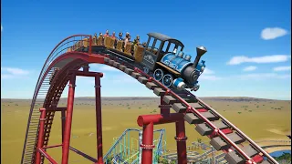 Planet Coaster - I built two roller coasters that ended up insane!!