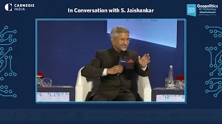 Ashley J. Tellis In Conversation with S. Jaishankar