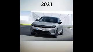 Evolution of Opel Corsa(1982~2023)