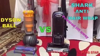 Shark Anti Hair Wrap Powered Liftaway AZ950UK Vs Dyson Ball vacuum cleaner