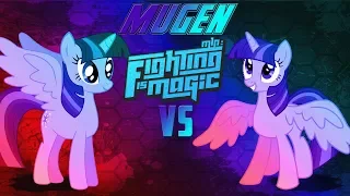 Mugen Fighting Is Magic UMvC 3 Princess Twilight Sparkle VS Princess Twilight Sparkle