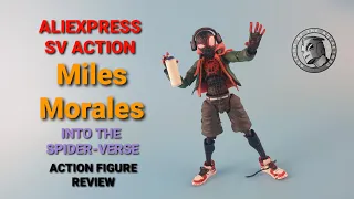 sentinel sv action Miles Morales spider-man into the spider-verse action figure from aliexpress