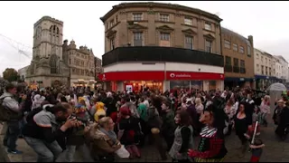 Gloucester Zombie Walk 2016 360 Video - Click and drag the mouse around