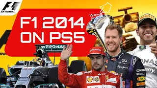 F1 2014 on PS5