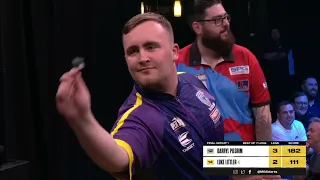 5 Bullseyes, incredible darts again. #LukeLittler