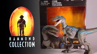 Jurassic World Hammond Collection Velociraptor Blue Stop-motion Review | Toy Animation