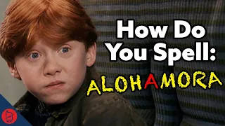 J vs Ben: Can We SPELL Harry Potter Spells?