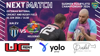 Finnish Rugby Union Men's Championship: Tallinn Kalev RFC vs Helsinki Rugby Club