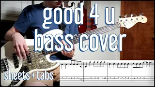 good 4 u - Olivia Rodrigo | Bass Cover with TABS + SHEETS